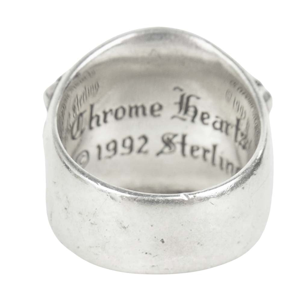 CHROME HEARTS クロムハーツ（原本無） KEEPER RING キーパー シルバー系 19号【中古】