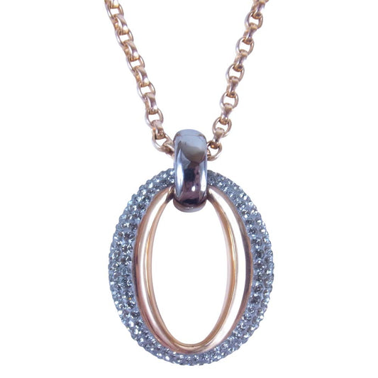 スワロフスキー ナンバー ネックレス 0 チャーム ナンバーネックレス ゴールド系【中古】