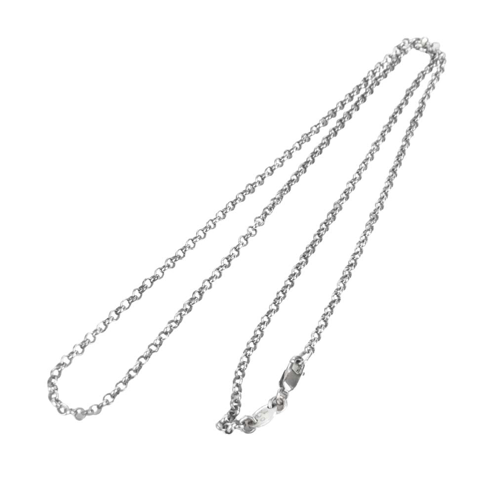 CHROME HEARTS クロムハーツ（原本無） NECKCHAIN R20 20インチ ロールチェーン ネックレス シルバー系【中古】