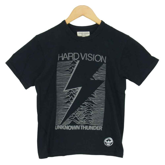 THE FLAT HEAD ザフラットヘッド HARD BIRD ハードバード プリント S/S Tee ブラック系 38【中古】