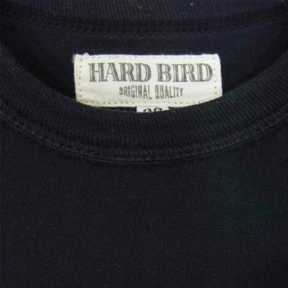 THE FLAT HEAD ザフラットヘッド HARD BIRD ハードバード プリント S/S Tee ブラック系 38【中古】