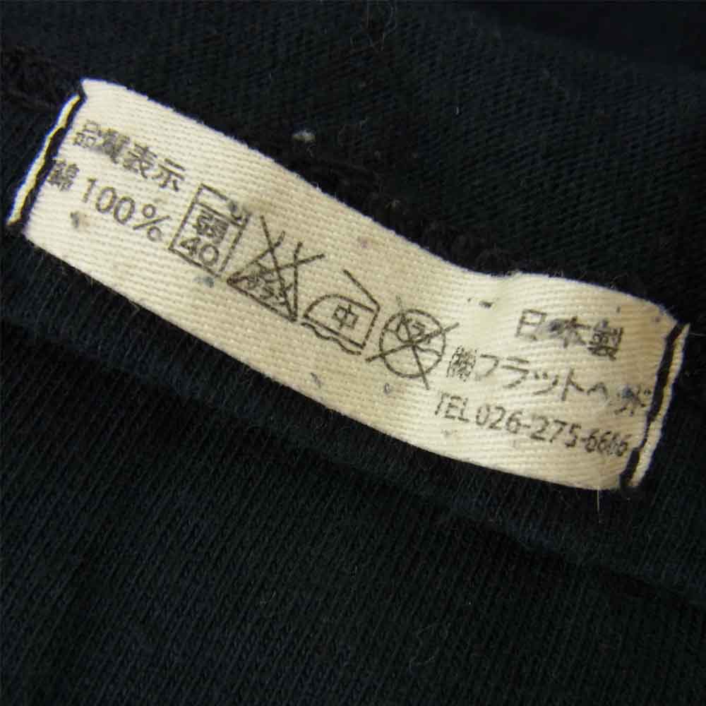 THE FLAT HEAD ザフラットヘッド HARD BIRD ハードバード ポケット S/S Tee ブラック系 38【中古】
