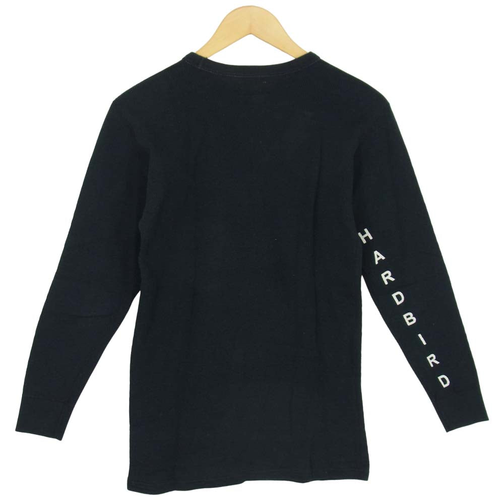 THE FLAT HEAD ザフラットヘッド HARD BIRD ハードバード サーマル プリント L/S Tee ブラック系 38【中古】