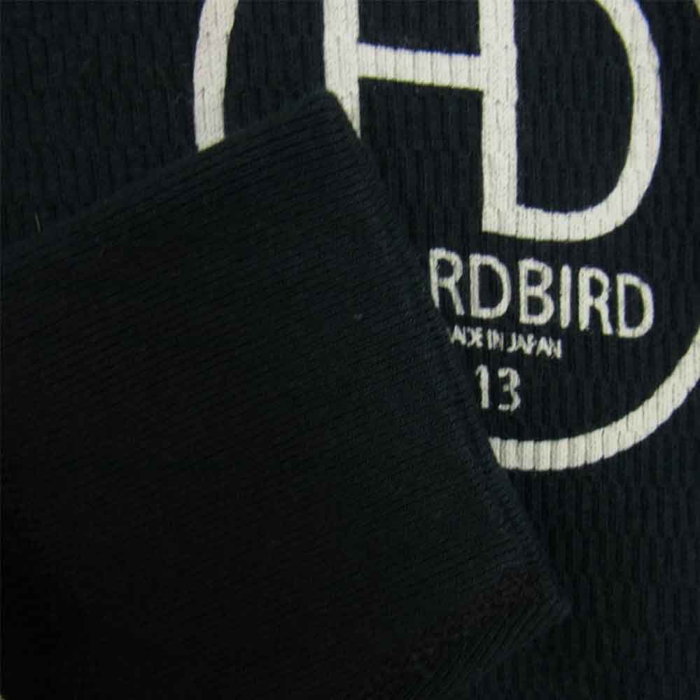 THE FLAT HEAD ザフラットヘッド HARD BIRD ハードバード サーマル プリント L/S Tee ブラック系 38【中古】