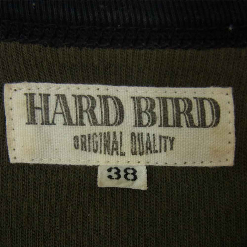 THE FLAT HEAD ザフラットヘッド HARD BIRD ハードバード サーマル プリント L/S Tee グリーン系 38【中古】