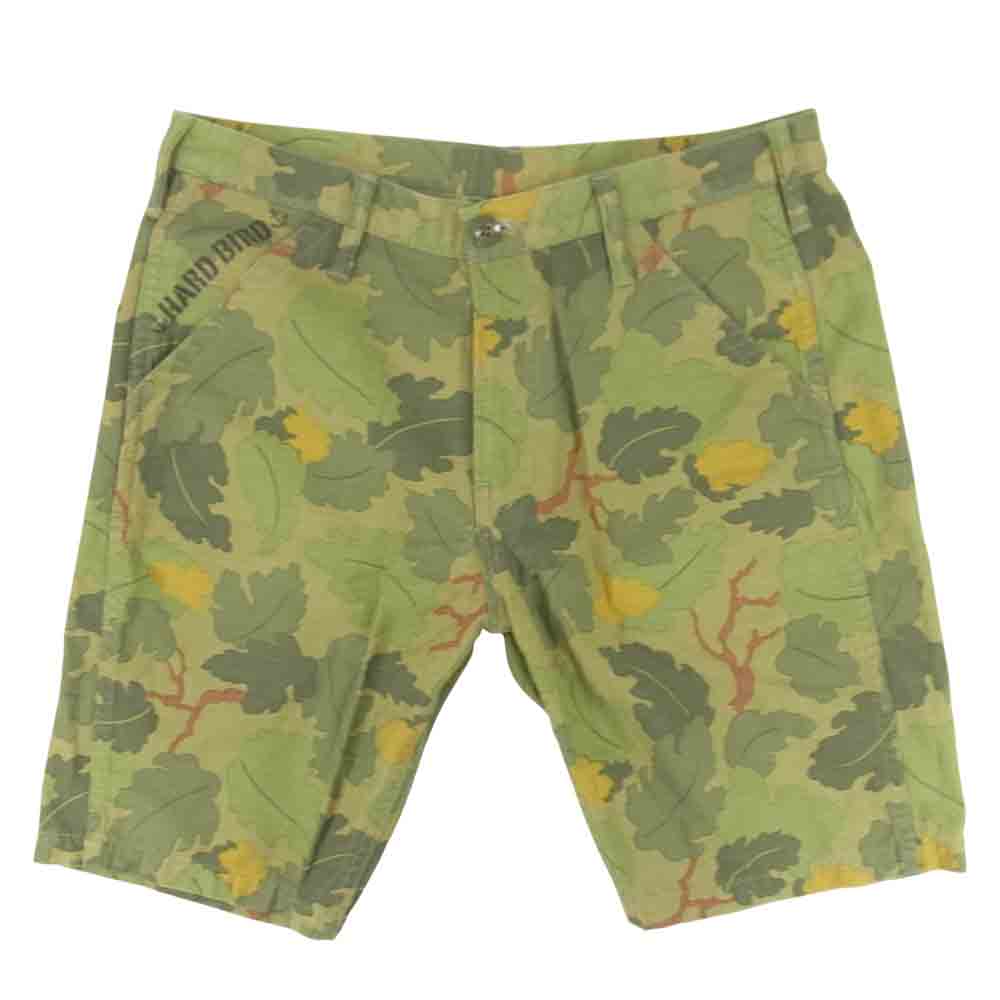 THE FLAT HEAD ザフラットヘッド LOT-PH-02W-HB HARD BIRD ハードバード MILITARY SHORT PANTS ミリタリー ショーツ カーキ系 33【中古】