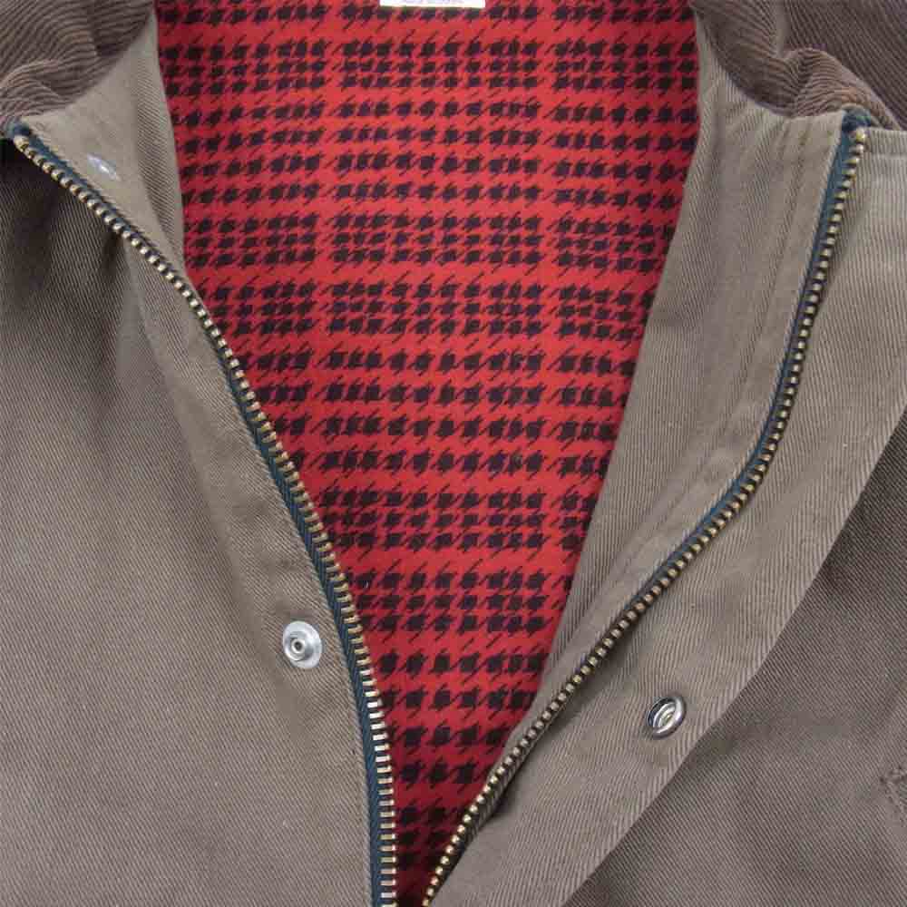 THE FLAT HEAD ザフラットヘッド HCJ-02W GLORY PARK HEAVY TWILL JACKET ヘビーツイル ブラウン系 38【中古】