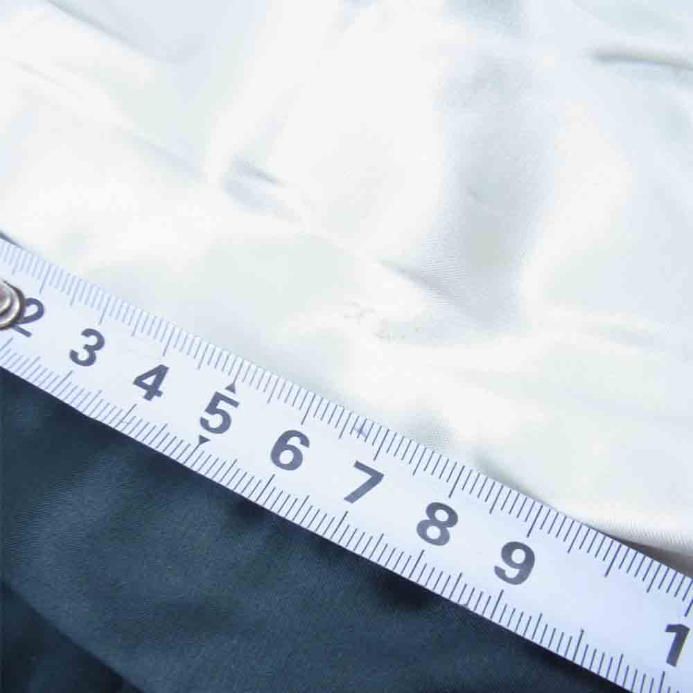 THE FLAT HEAD ザフラットヘッド SV-62 サテン リバーシブル スカジャン スーベニア モスグリーン系 38【中古】