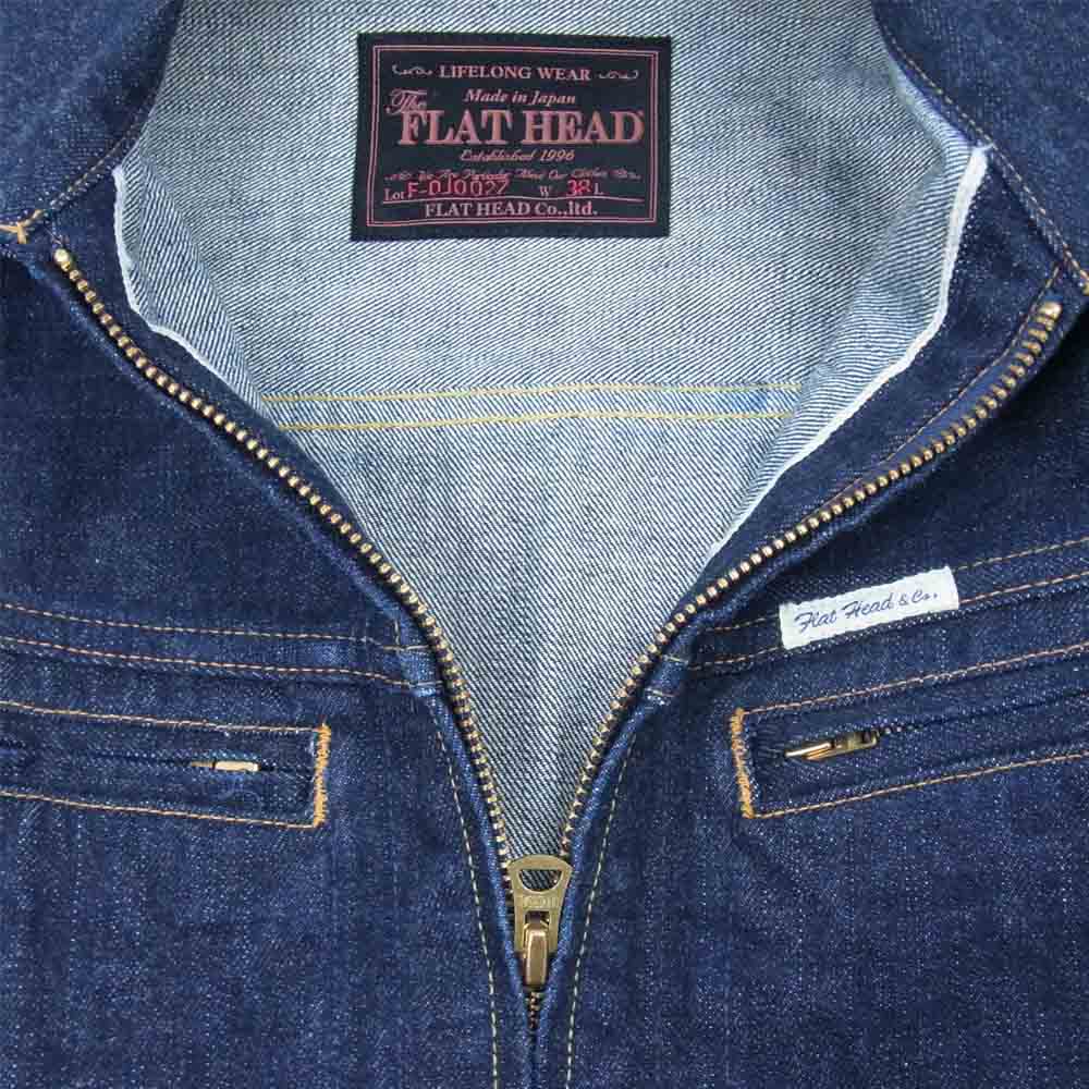 THE FLAT HEAD ザフラットヘッド F-DJ002Z フルジップ デニム