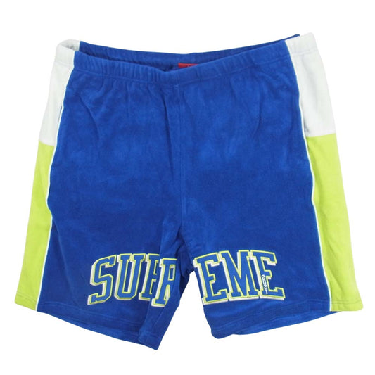 Supreme シュプリーム 21SS Terry Basketball Short Royal テリー バスケットボール ショーツ ハーフパンツ L【極上美品】【中古】