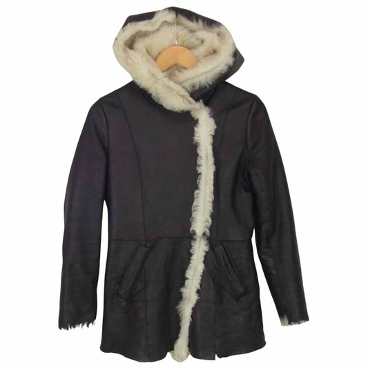 ISAMUKATAYAMA BACKLASH イサムカタヤマバックラッシュ L884-01 ballet バレエ シープスキン 裏ファー ジャケット ブラック系 M【中古】