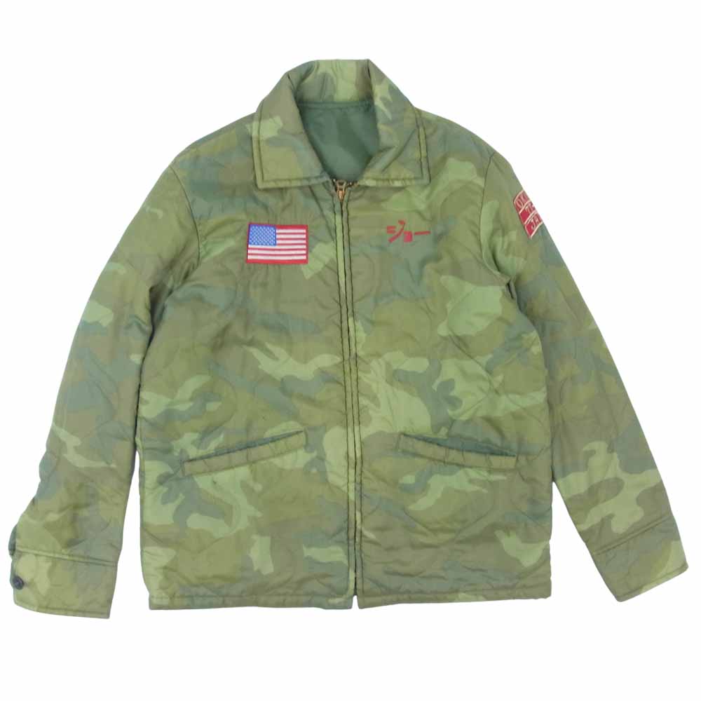 TAILOR TOYO テイラー東洋 TT OKINAWA-JACKET オキナワ ベトジャン 沖縄 シーサー グリーン系 M【中古】