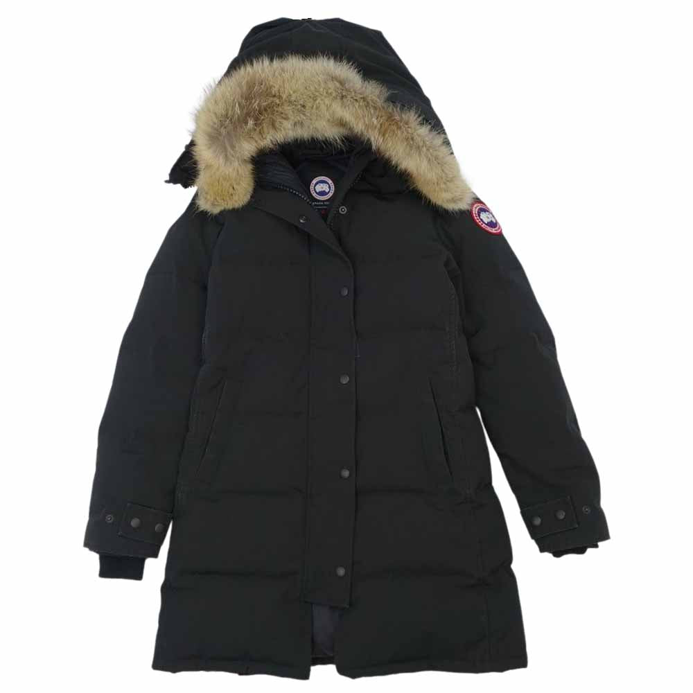 CANADA GOOSE カナダグース 2302JL 国内正規品 グリフィンタグ MACKENZIE PARKA マッケンジー パーカー ブラック系 M【中古】