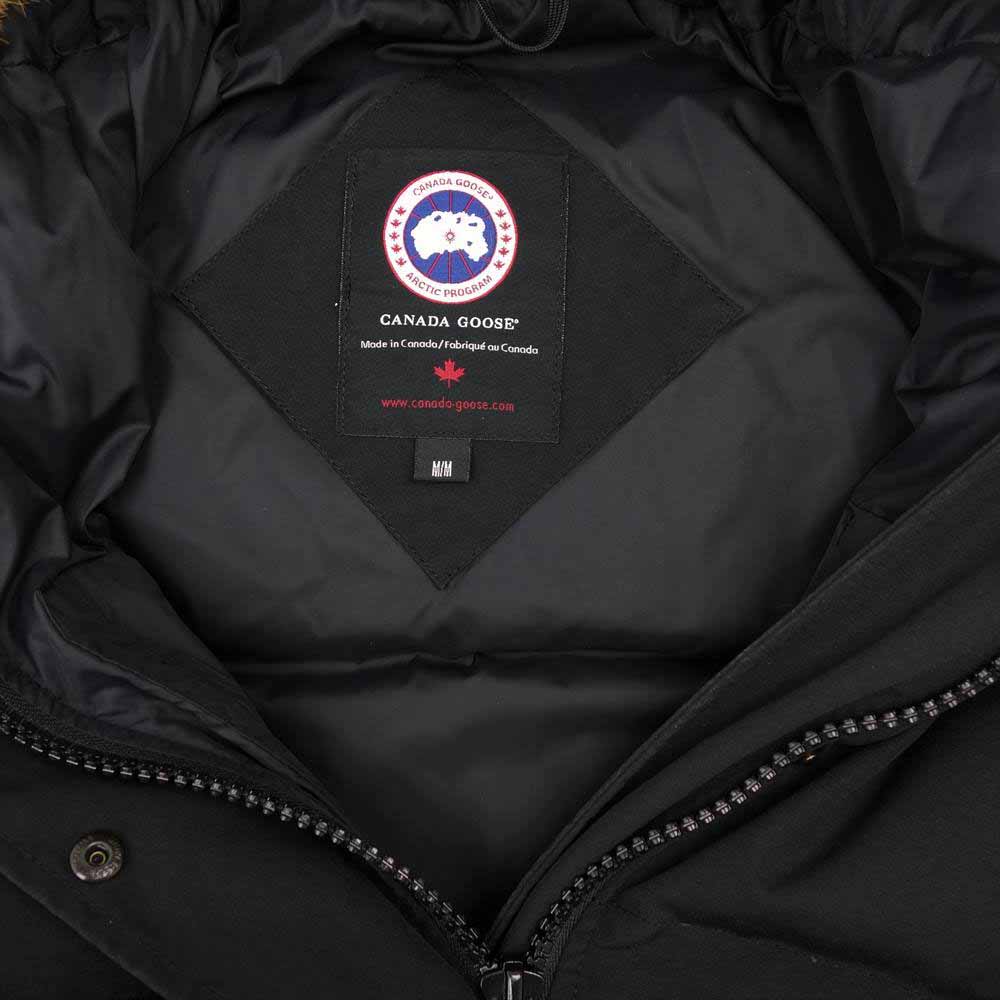 CANADA GOOSE カナダグース 2302JL 国内正規品 グリフィンタグ MACKENZIE PARKA マッケンジー パーカー ブラック系 M【中古】