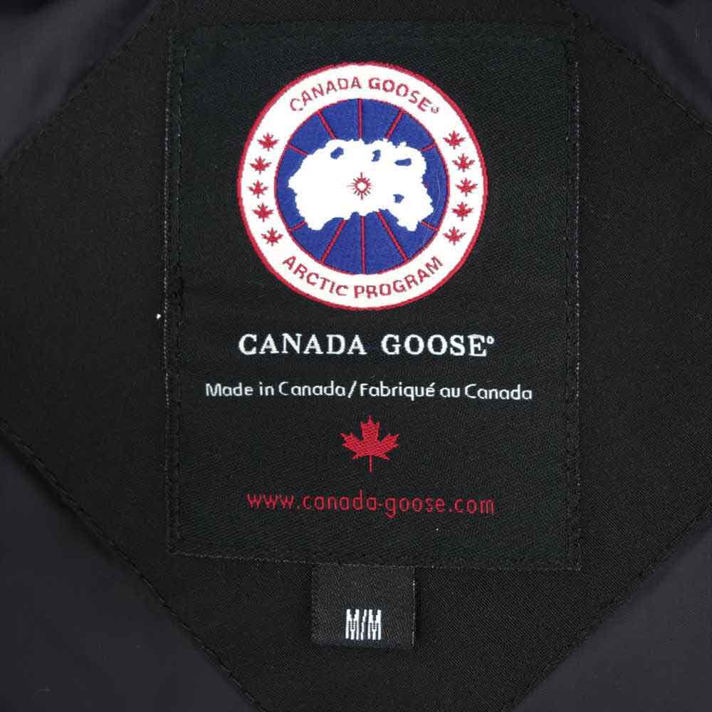 CANADA GOOSE カナダグース 2302JL 国内正規品 グリフィンタグ MACKENZIE PARKA マッケンジー パーカー ブラック系 M【中古】