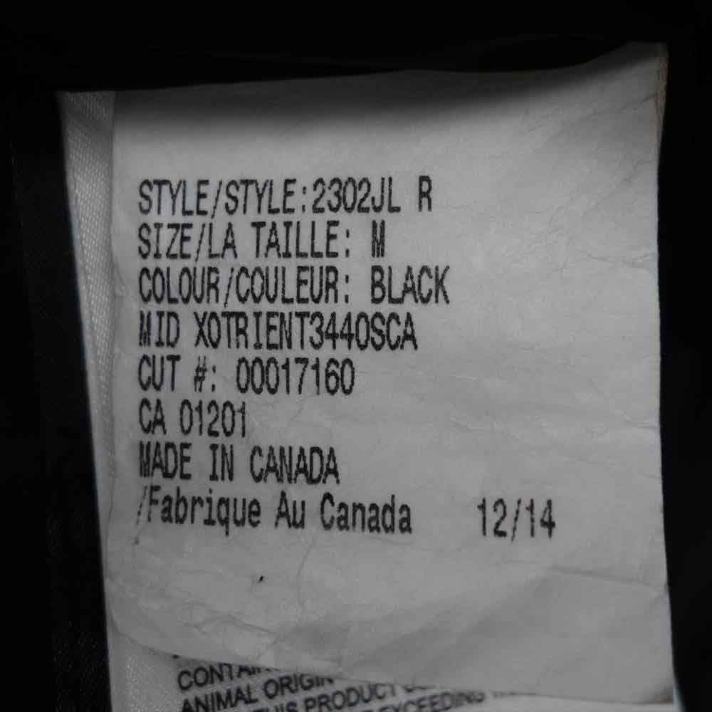 CANADA GOOSE カナダグース 2302JL 国内正規品 グリフィンタグ MACKENZIE PARKA マッケンジー パーカー ブラック系 M【中古】