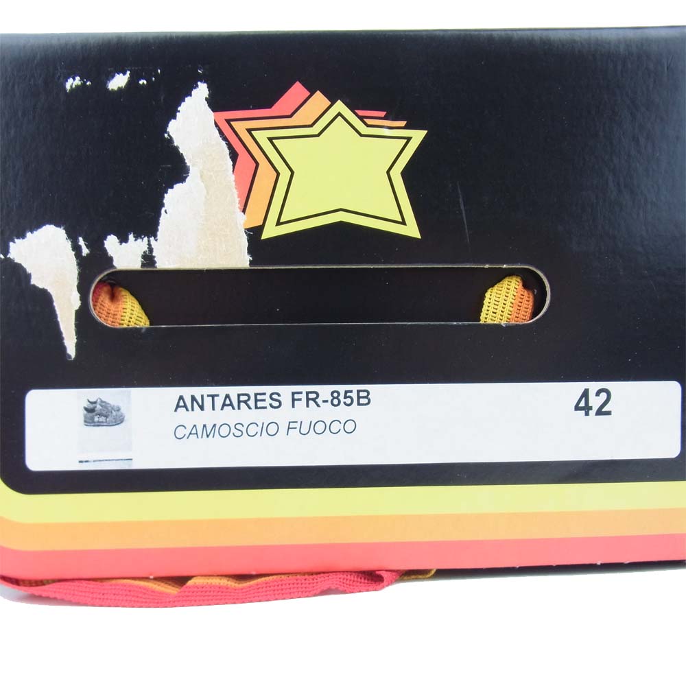 アトランティックスターズ FR-85B ANTARES アンタレス ローカットスニーカー レッド系 42【中古】