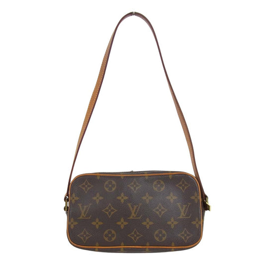 LOUIS VUITTON ルイ・ヴィトン M51183 モノグラム ポシェット シテ ショルダー バッグ ブラウン系【中古】