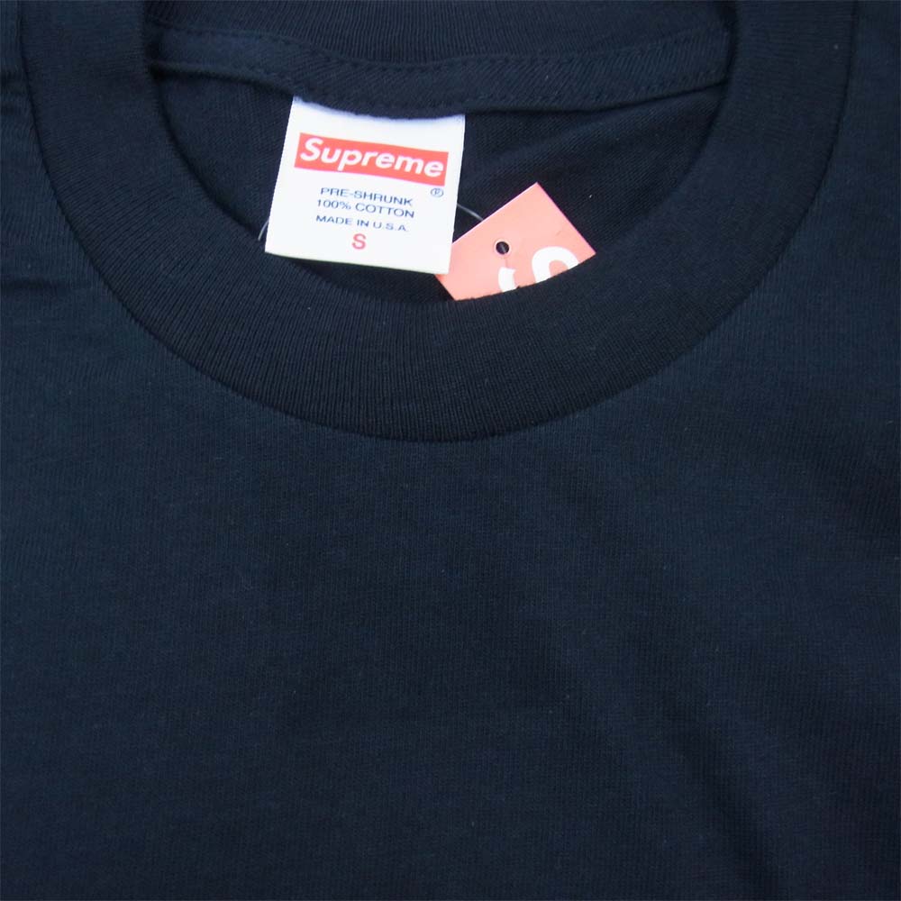 Supreme シュプリーム 21AW Spaghetti Tee スパゲッティ Tシャツ ブラック系 S【美品】【中古】