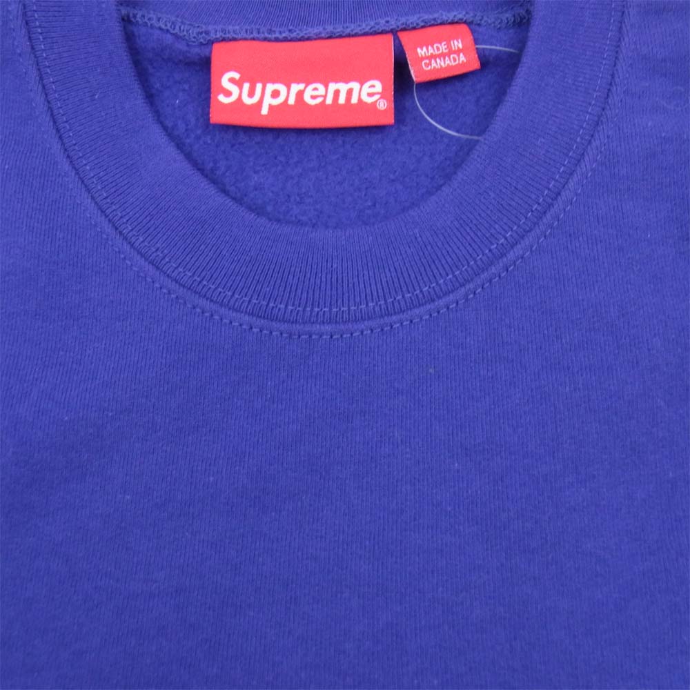 Supreme シュプリーム 21SS Gonz Logo Crewneck ゴンズ ロゴ クルーネック パープル系 M【美品】【中古】