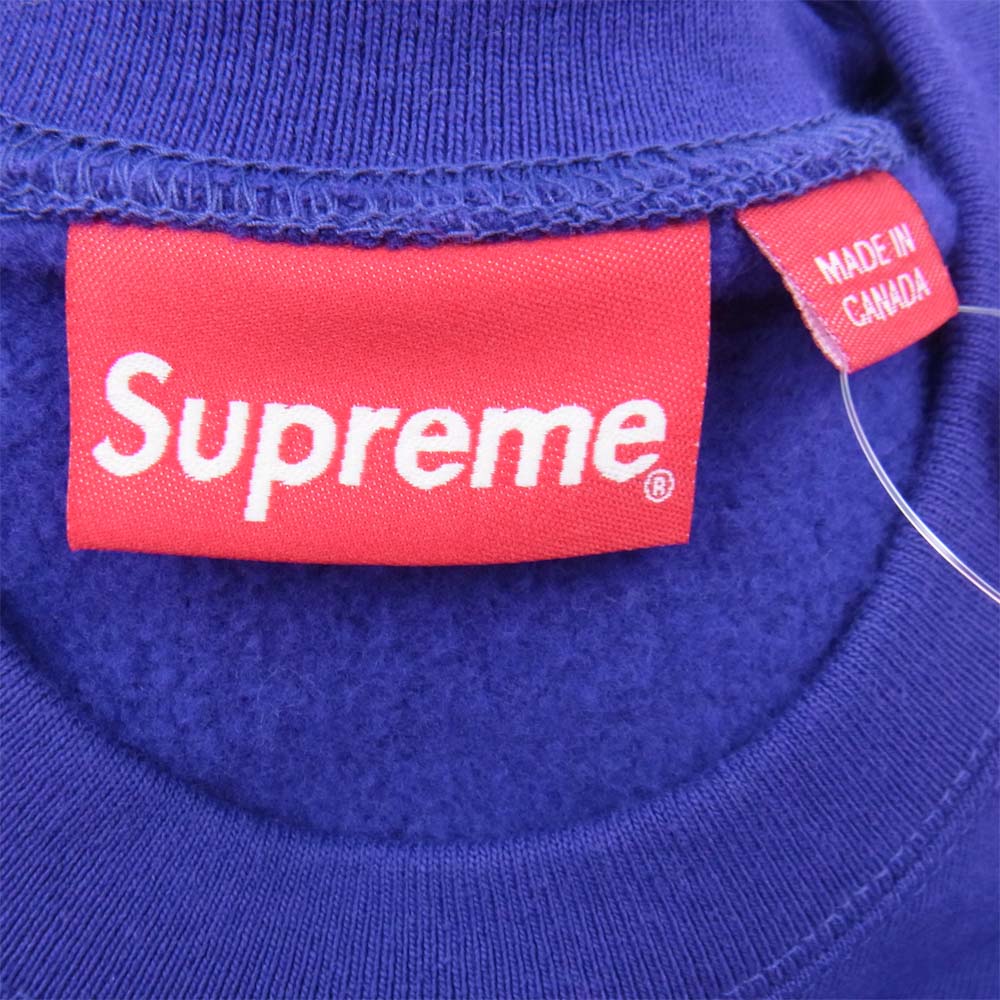 Supreme シュプリーム 21SS Gonz Logo Crewneck ゴンズ ロゴ クルーネック パープル系 M【美品】【中古】