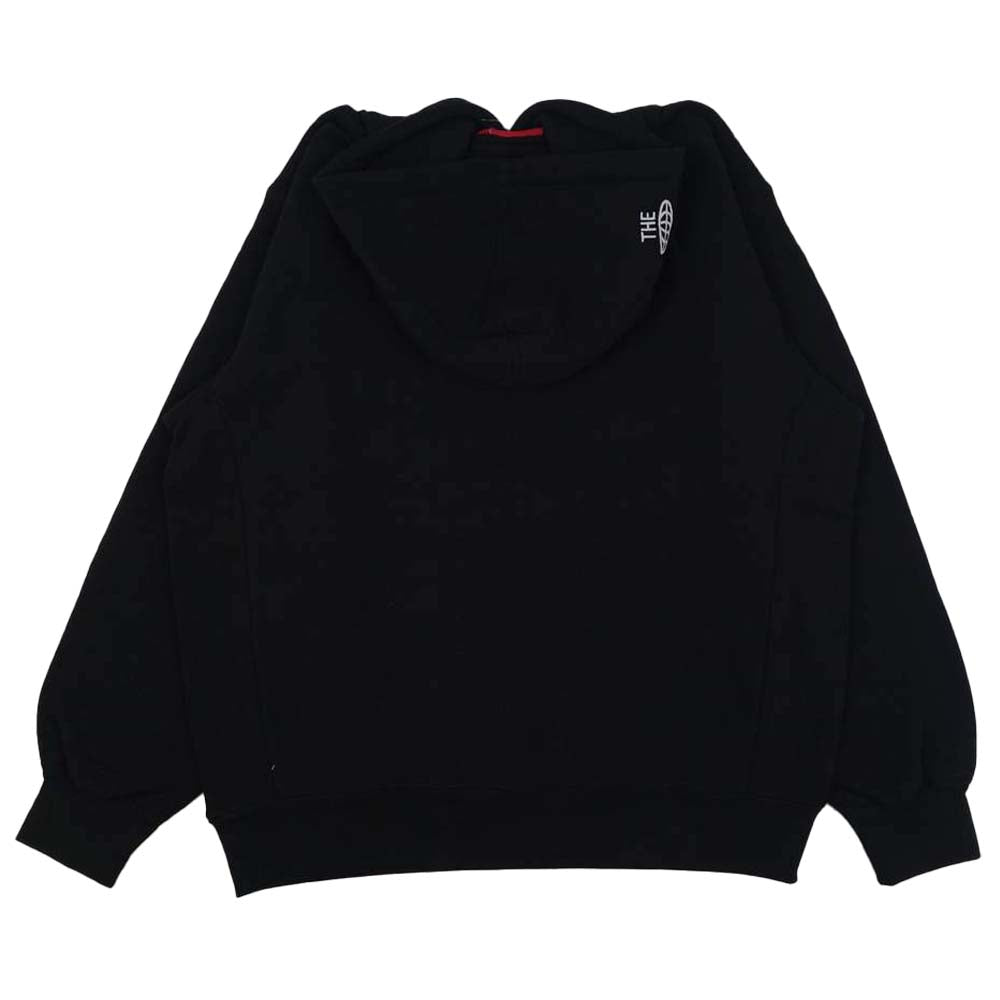 Supreme シュプリーム 21SS world is yours Hooded SweatShirt ワールドイズユアーズ フーデッド スウェットシャツ ブラック系 M【美品】【中古】