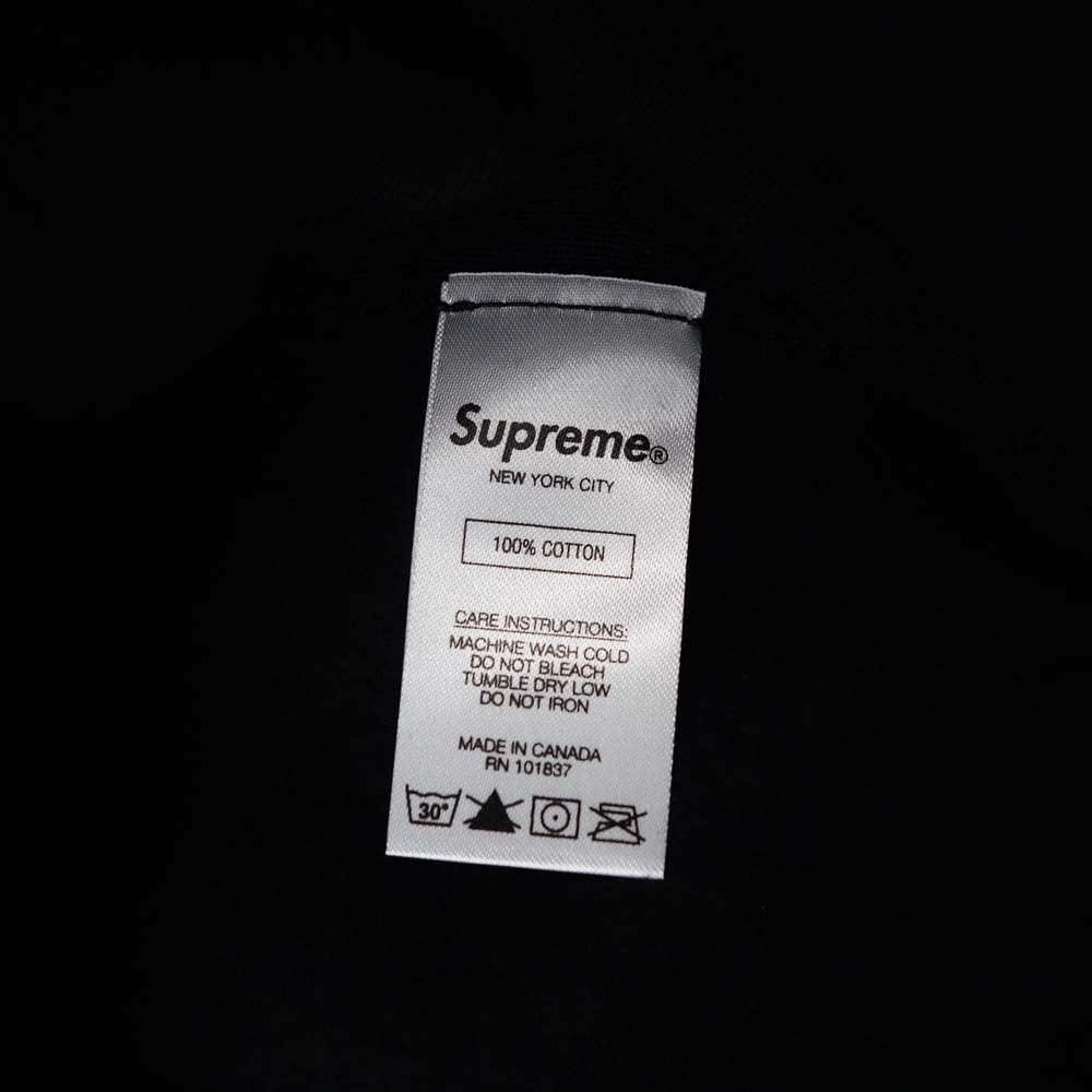 Supreme シュプリーム 21SS world is yours Hooded SweatShirt ワールドイズユアーズ フーデッド スウェットシャツ ブラック系 M【美品】【中古】