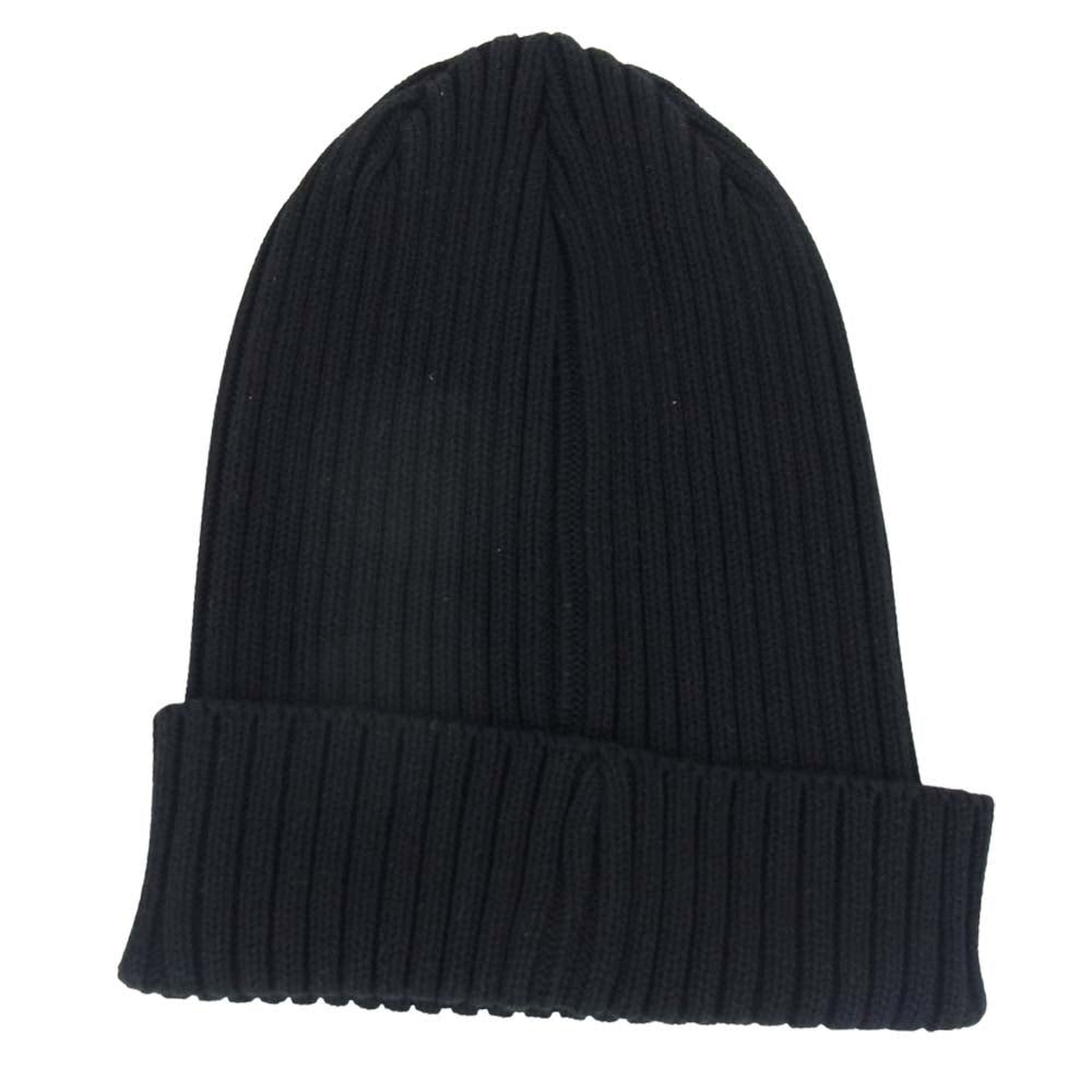 Supreme シュプリーム Overdyed Ribbed Beanie オーバーダイ リブ ビーニー ニット帽 ブラック系【中古】