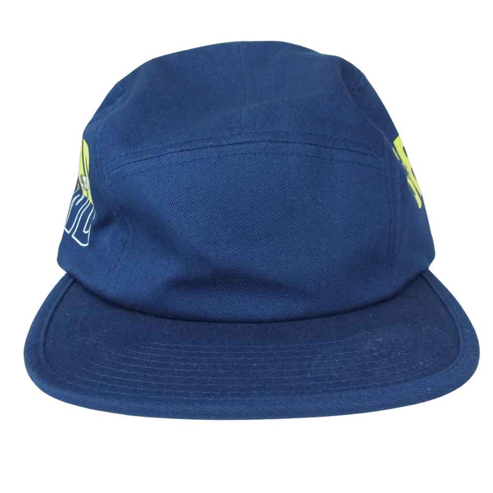WIND AND SEA ウィンダンシー WDS-SEA-21S-02 Camp Cap サイド ロゴキャンプ キャップ ネイビー系 F【極上美品】【中古】