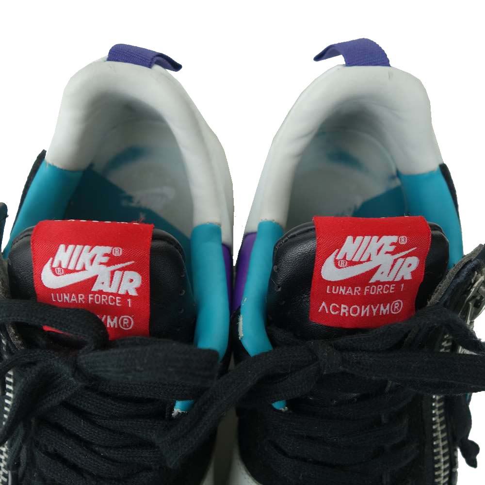 NIKE ナイキ 698699-002 LUNAR FORCE 1 SP ACRONYM ルナフォース1 アクロニウム ローカット スニーカー ホワイト系 ブラック系 US9.5 / UK8.5 / EUR43 / CM27.5【中古】