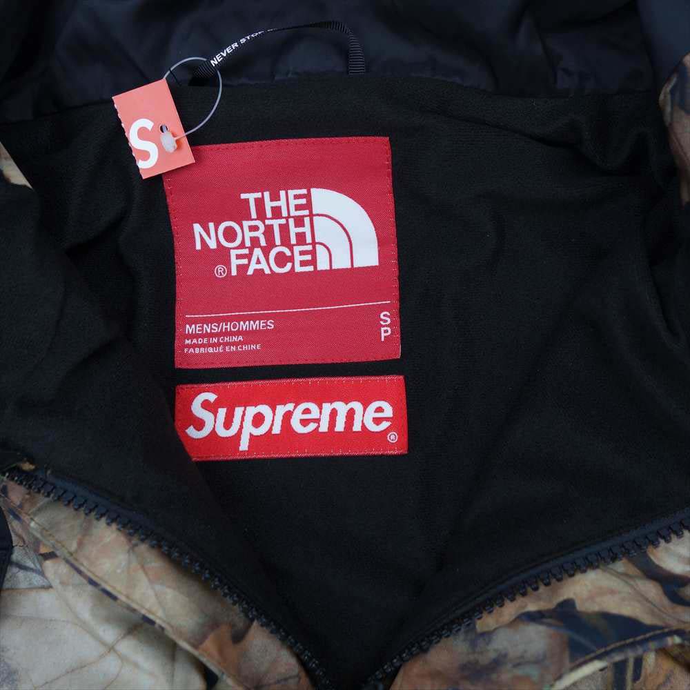 Supreme シュプリーム 16AW NP51601I 国内正規品 North Face Mountain light jacket leaves ノースフェイス リーフ マウンテン ライト ジャケット ブラック系 リーフ柄 S【中古】