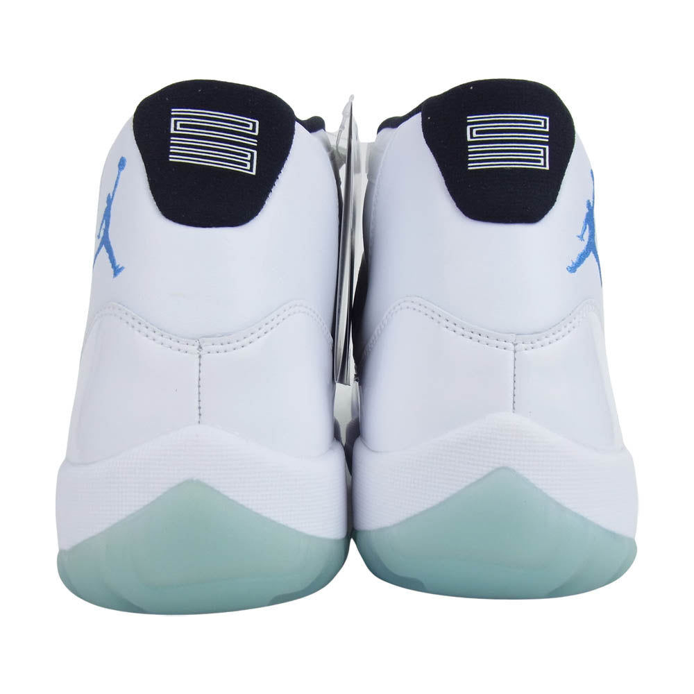 NIKE ナイキ 378037-117 AIR JORDAN 11 RETRO LEGEND BLUE レトロ レジェンド ブルー ホワイト系 29cm【新古品】【未使用】【中古】