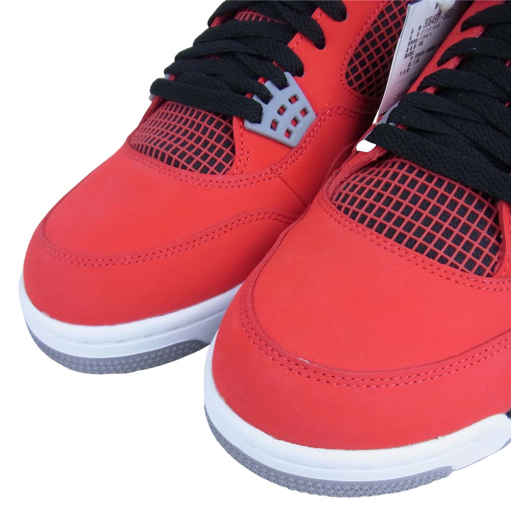 NIKE ナイキ 308497-603 AIR JORDAN 4 RETRO TORO BRAVO エアジョーダン フォー レトロ トロブラボー レッド系 ブラック系 29cm【新古品】【未使用】【中古】