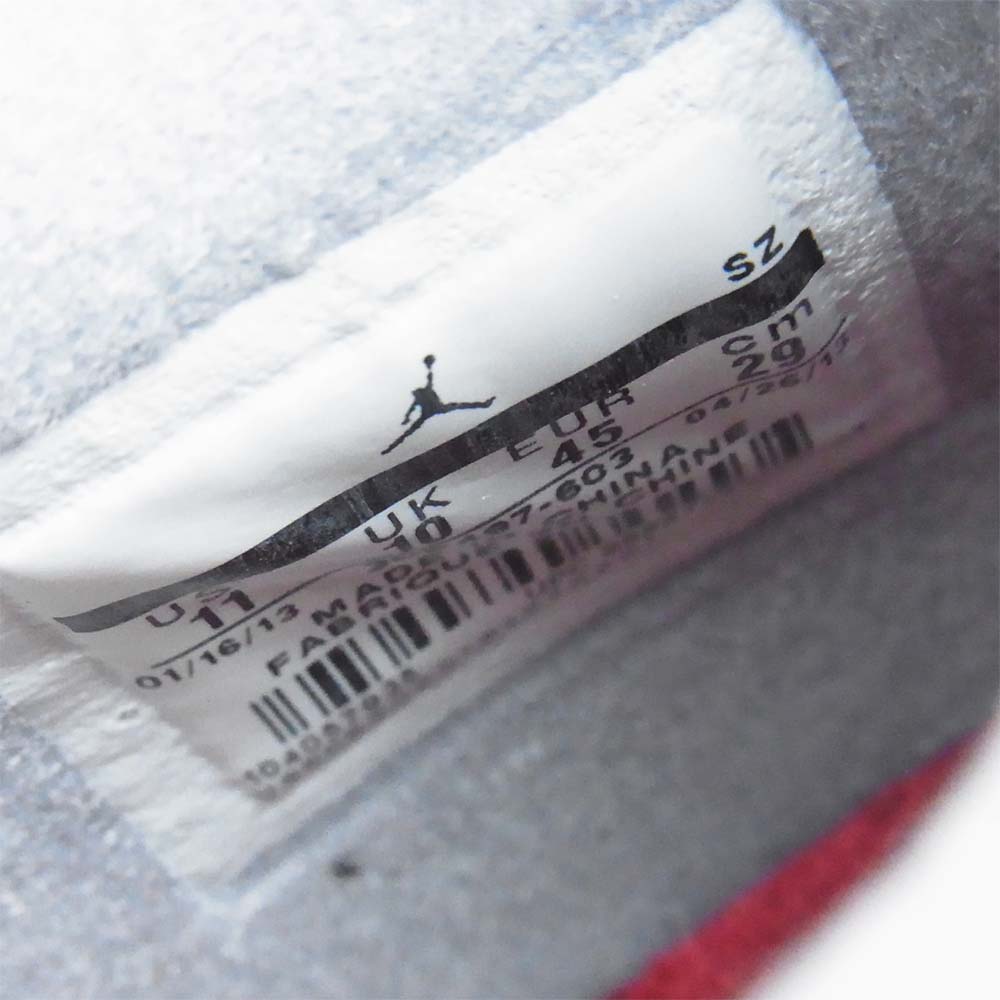 NIKE ナイキ 308497-603 AIR JORDAN 4 RETRO TORO BRAVO エアジョーダン フォー レトロ トロブラボー レッド系 ブラック系 29cm【新古品】【未使用】【中古】