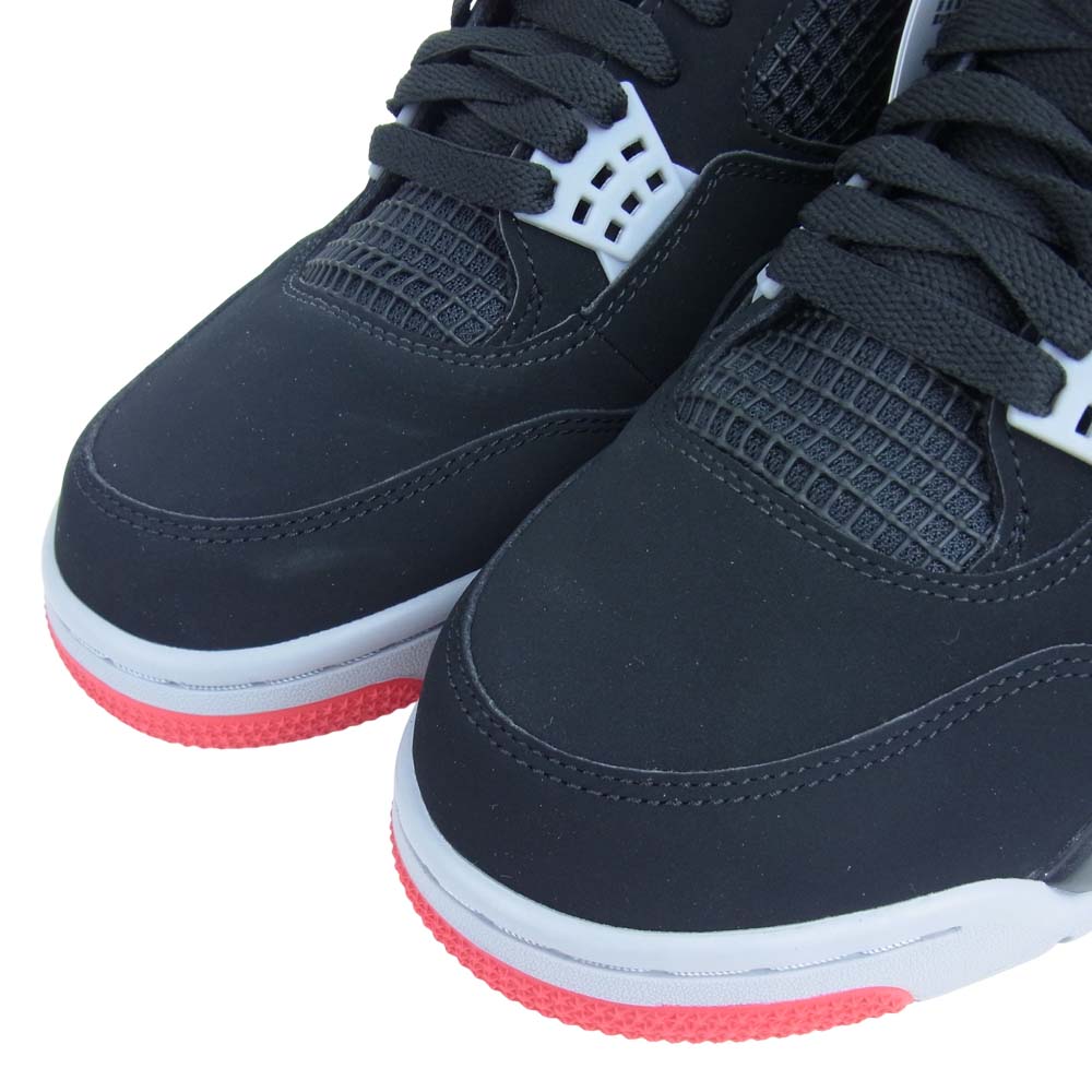 NIKE ナイキ 308497-060 AIR JORDAN 4 BRED 2019 エアジョーダン フォー ブレッド ブラック系 29cm【新古品】【未使用】【中古】