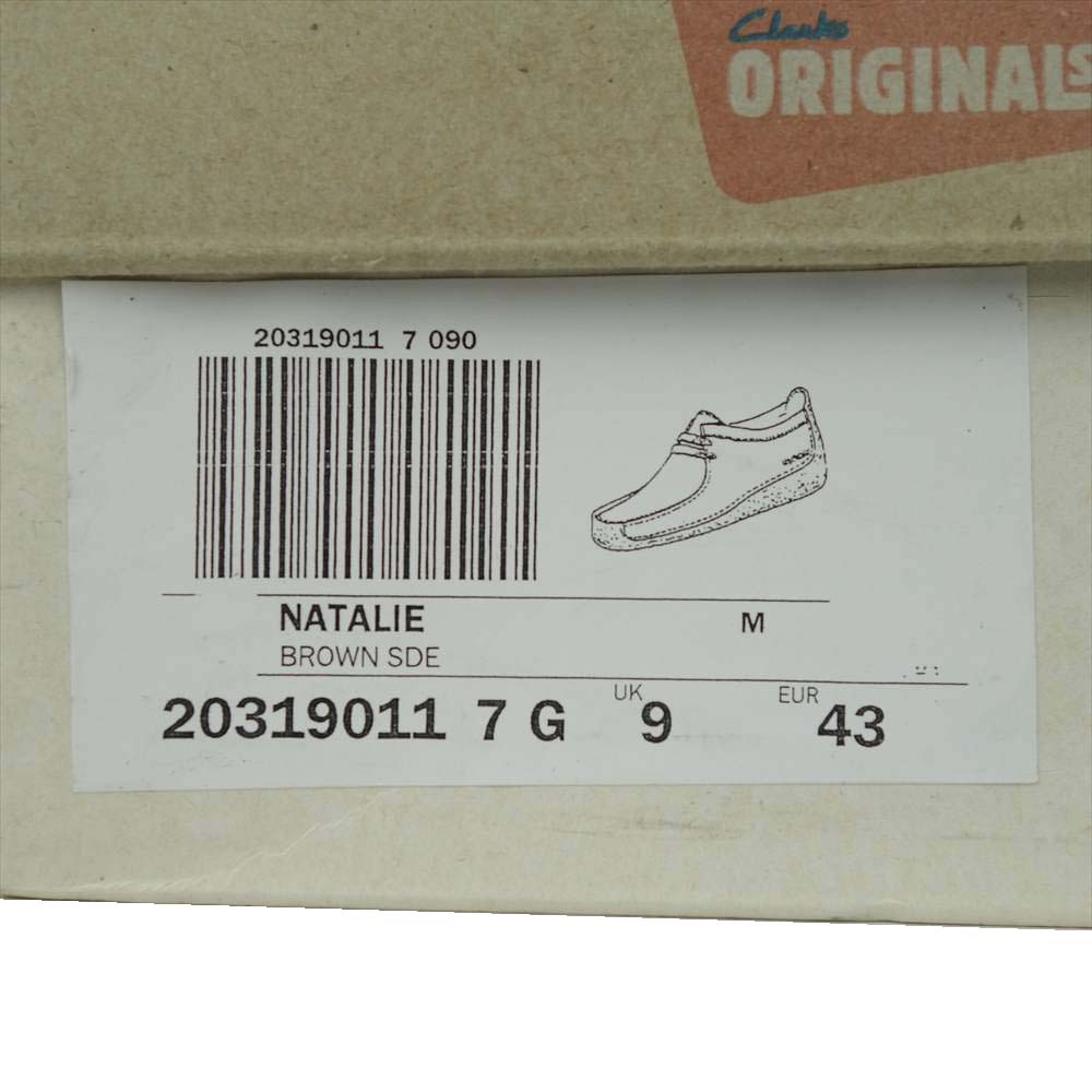 Clarks クラークス 20319011 NATALIE ナタリー スウェード ブーツ ブラウン系 UK 9【中古】