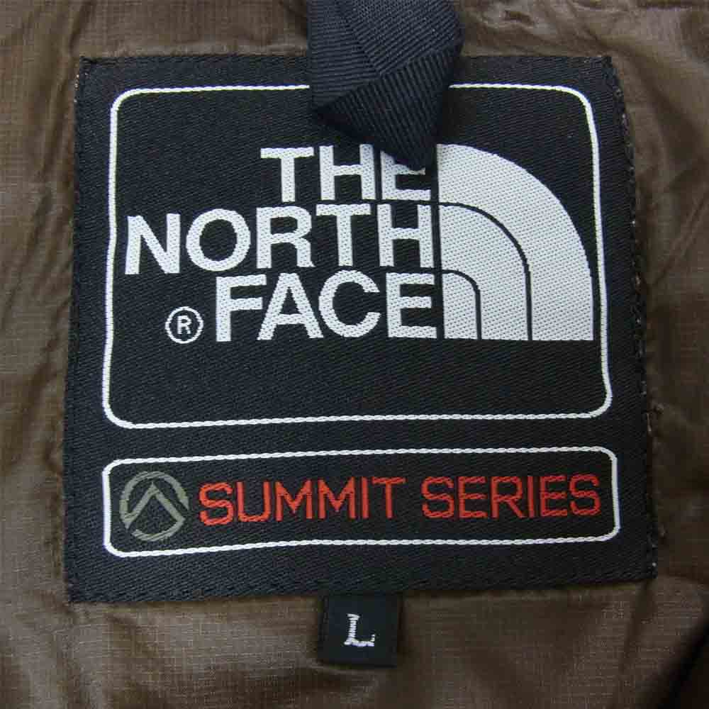 THE NORTH FACE ノースフェイス ND13300 ACONCAGUA VEST アコンカグア ダウン ベスト ブラウン系 L【中古】