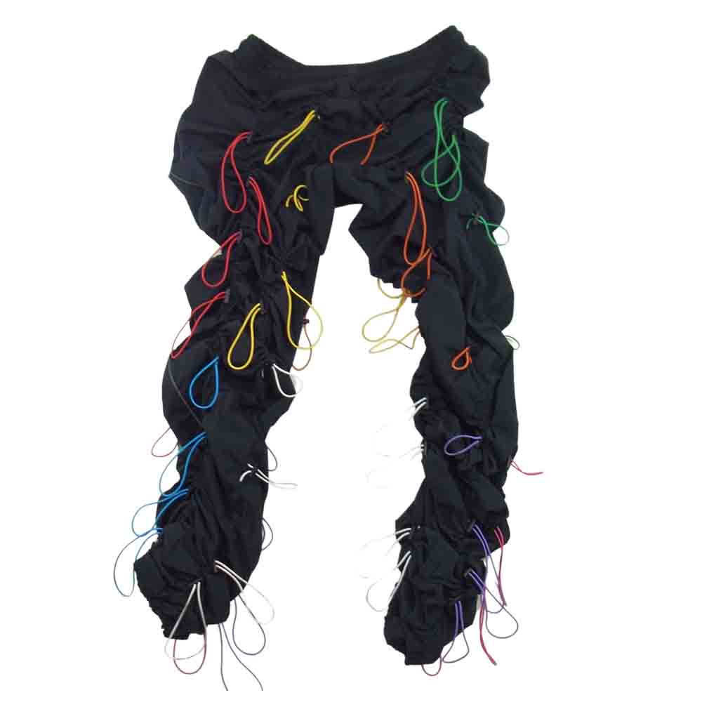 ナインティナインパーセントイズ GOBCHANG PANTS ゴブチャン パンツ マルチカラー ブラック系 2【中古】