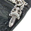 CHROME HEARTS クロムハーツ（原本無） LONG WALLE グリーシー ロング ウォレット ブラック系【中古】