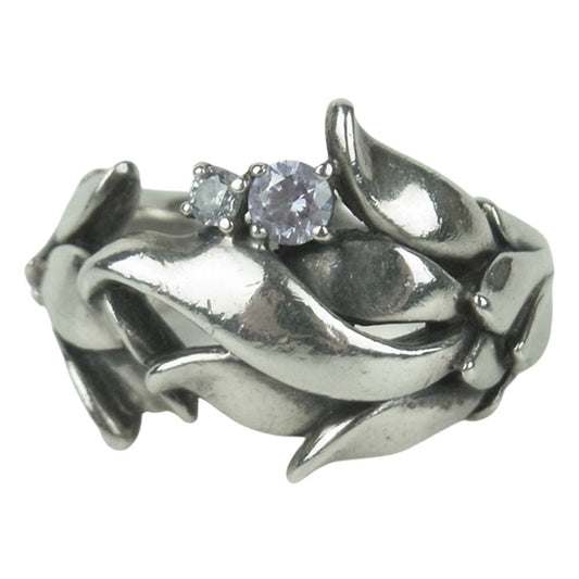 コンロン ブルーミング ライフ シルバー リング シルバー系 11号【中古】