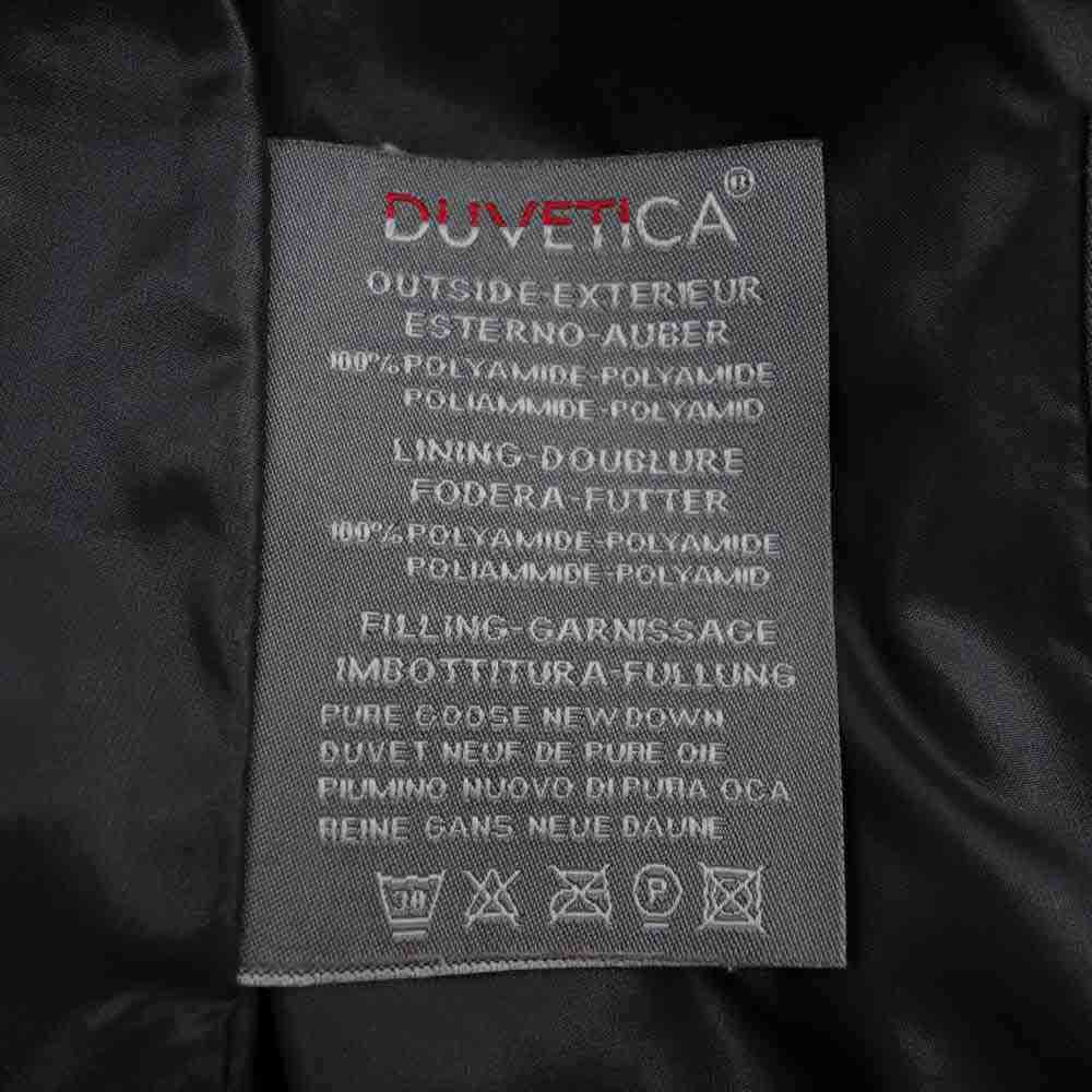 DUVETICA デュベティカ ファー ダウン コート ブラック系【中古】