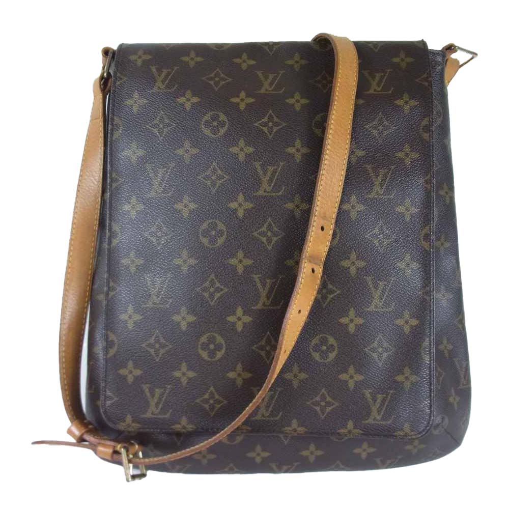 LOUIS VUITTON ルイ・ヴィトン M51387 モノグラム ミュゼット サルサ ショルダー バッグ ブラウン系【中古】