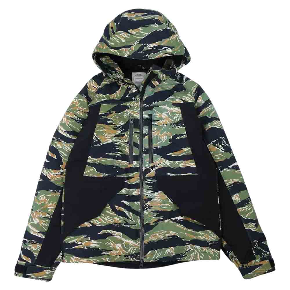 CRIMIE クライミー CR1-02L5-JK10 3LAYER MOUNTAIN PARKA HIGH TECH THINSULATE DOWN JACKET マウンテン パーカ ダウン ジャケット グリーン系 M【中古】