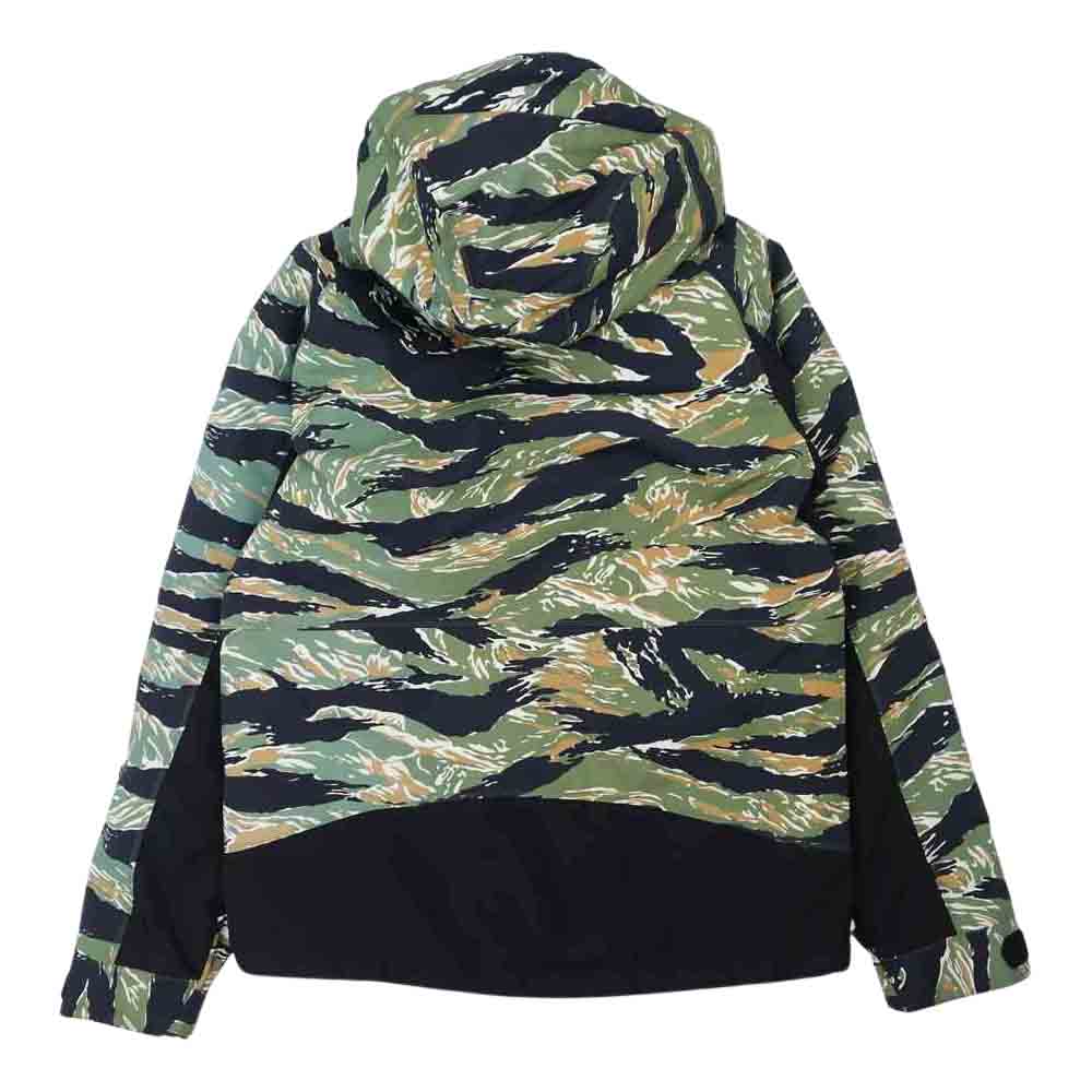 CRIMIE クライミー CR1-02L5-JK10 3LAYER MOUNTAIN PARKA HIGH TECH THINSULATE DOWN JACKET マウンテン パーカ ダウン ジャケット グリーン系 M【中古】