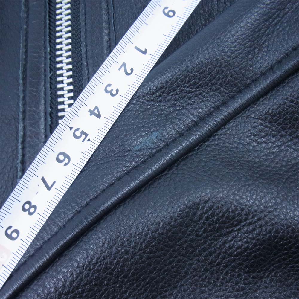 CRIMIE クライミー C1H5-JK01 B3 MOUTON LEATHER JACKET ムートン レザー ジャケット ブラック系 M【中古】