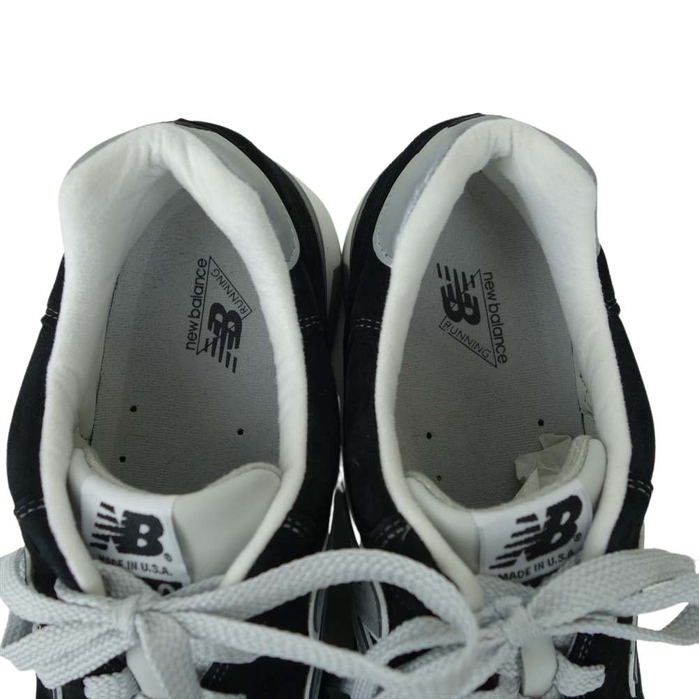 NEW BALANCE ニューバランス M1400BKJ USA製 ローカットスニーカー ブラック系 US12 UK11.5 EU46.5 CM30【美品】【中古】