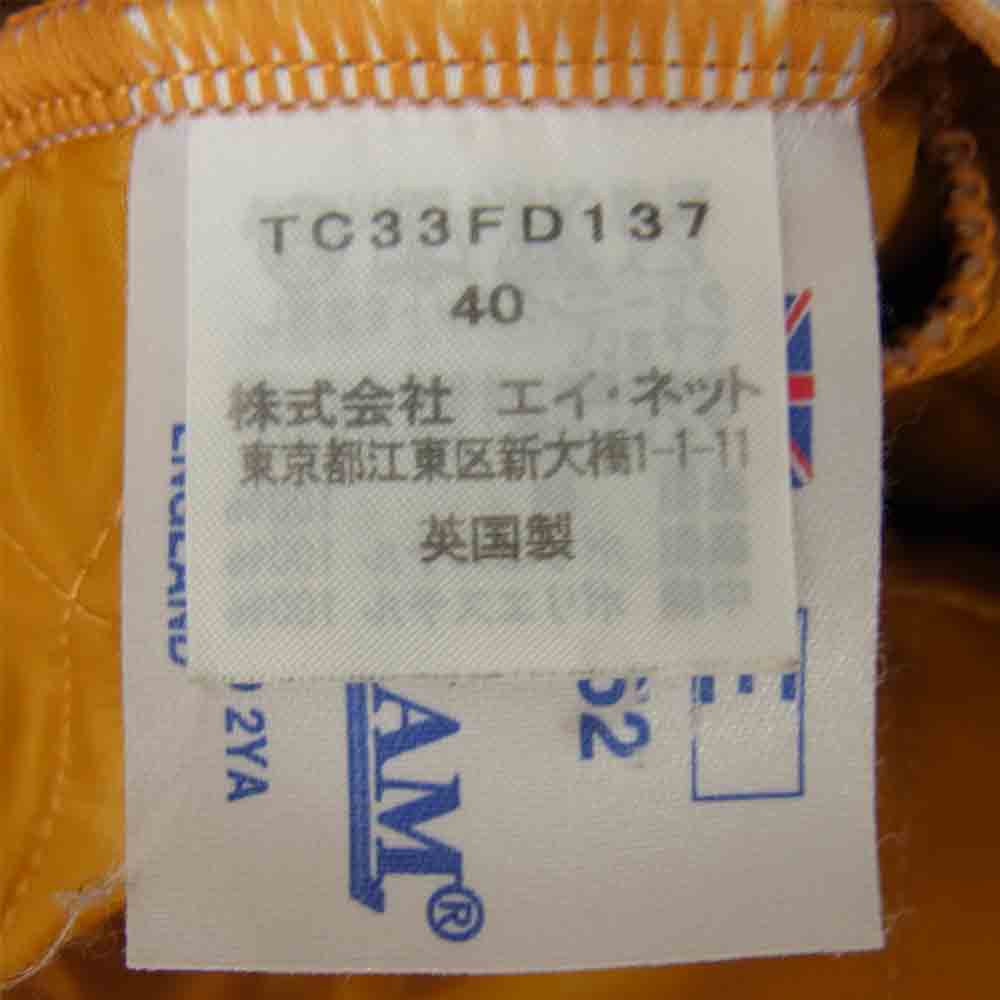 LAVENHAM ラベンハム TC33FD137 英国製 ツモリチサト キルティングコート マルチカラー系 40【中古】