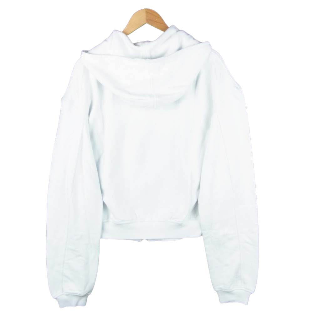 HAIDER ACKERMANN ハイダーアッカーマン 439-84019001 × Ron Herman ロンハーマン 10周年 HERO ジップパーカー ホワイト系 XS【中古】