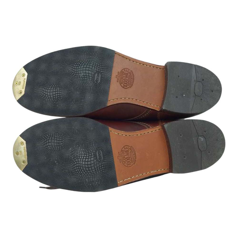 WOLVERINE ウルヴァリン W05299 1000MILE BOOT 1000マイル ブーツ ブラウン系 US 10.5【美品】【中古】