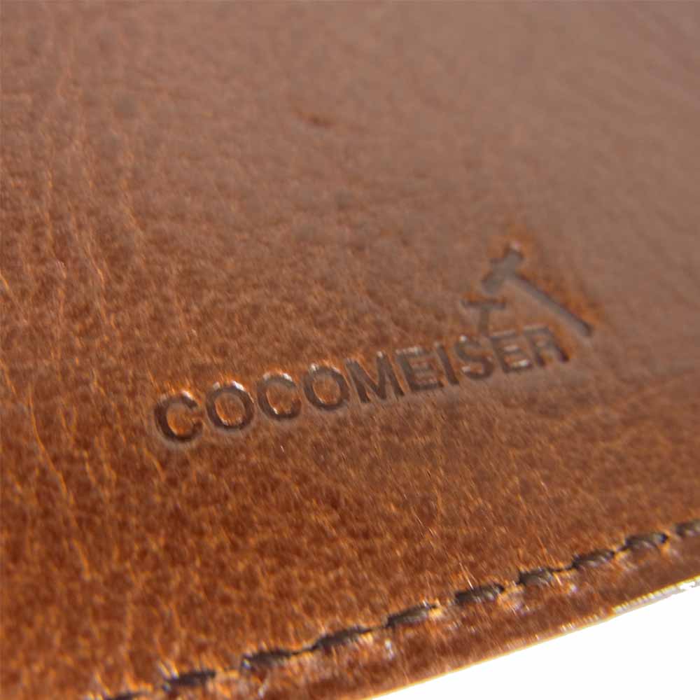 COCOMEISTER ココマイスター マットーネ パスケース カードケース ブランデーカラー ブラウン系【新古品】【未使用】【中古】